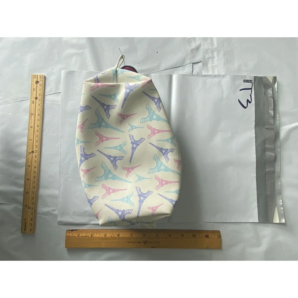 Cute‎ Eiffel Tower Cosmetic Bag Makeup Pouch Travel Organizer
